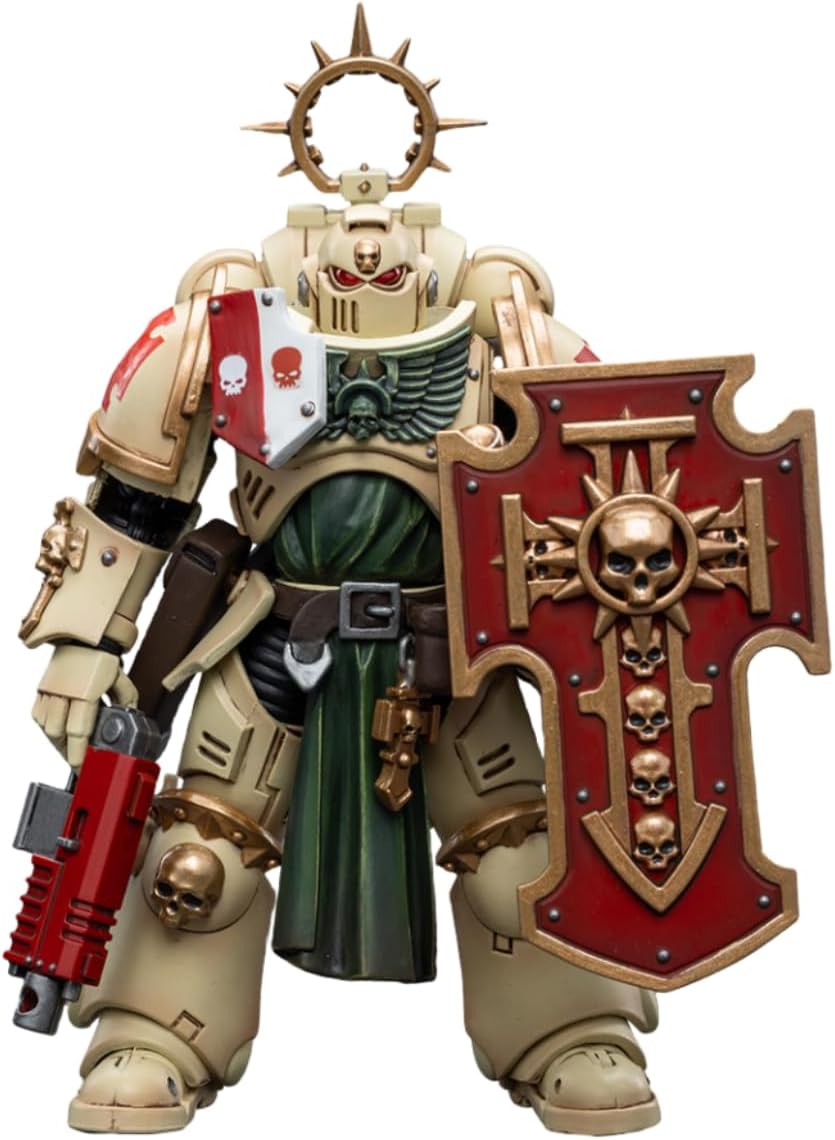 HiPlay JoyToy Warhammer 40K Collectible Figure: Dark Angels Bladeguard Veteran 1:18 Scale Action Figures JT7967