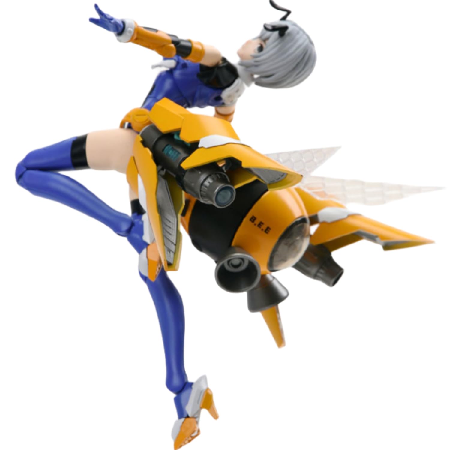 HiPlay Nuke Matrix Plastic Model Kits: Assault Angels: Chu Feng BEE, Liu Li, Mecha Musume, Anime Style 1:12 Scale Collectible Female Action Figures