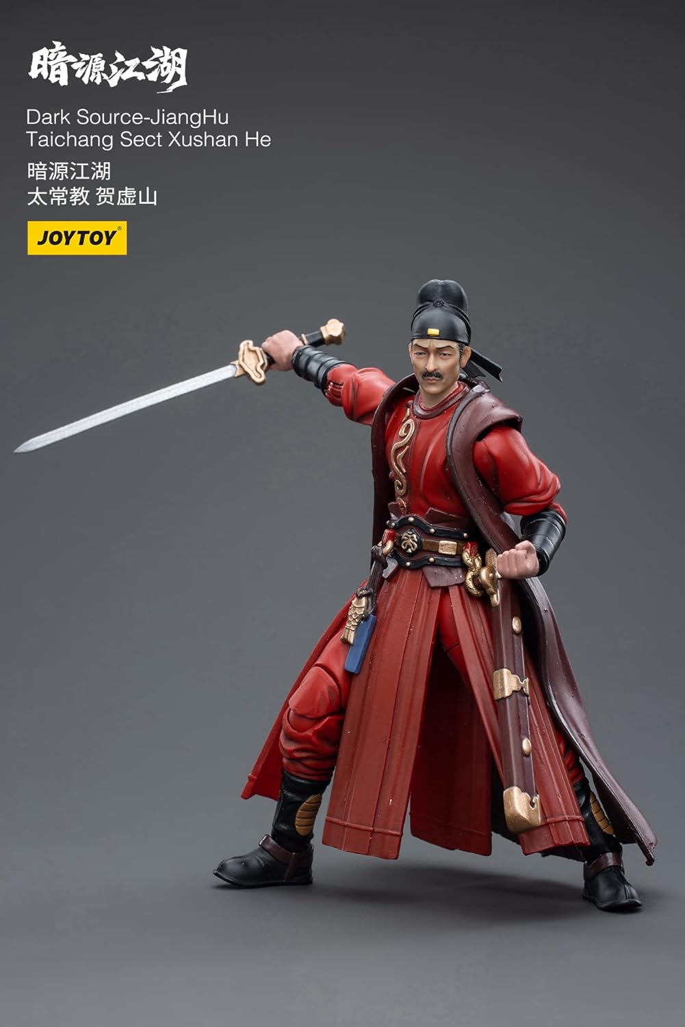 JoyToy 1/18 Scale Dark Source Battle for The Stars JiangHuTaichang Sect Xushan He Action Figure