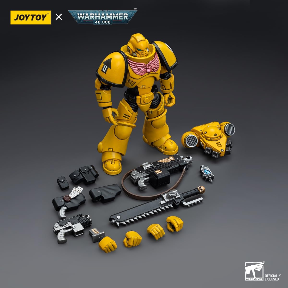 HiPlay JoyToy 40K Imperial Fists Intercessors 1:18 Scale Collectible Action Figure