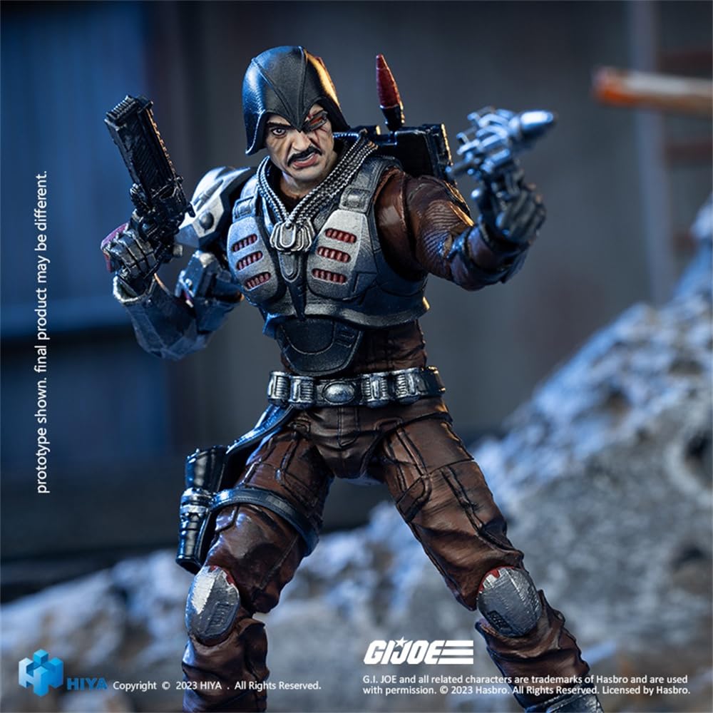 HiPlay HIYA Male Action Figure: Major Bludd, 1:18 Scale Miniature