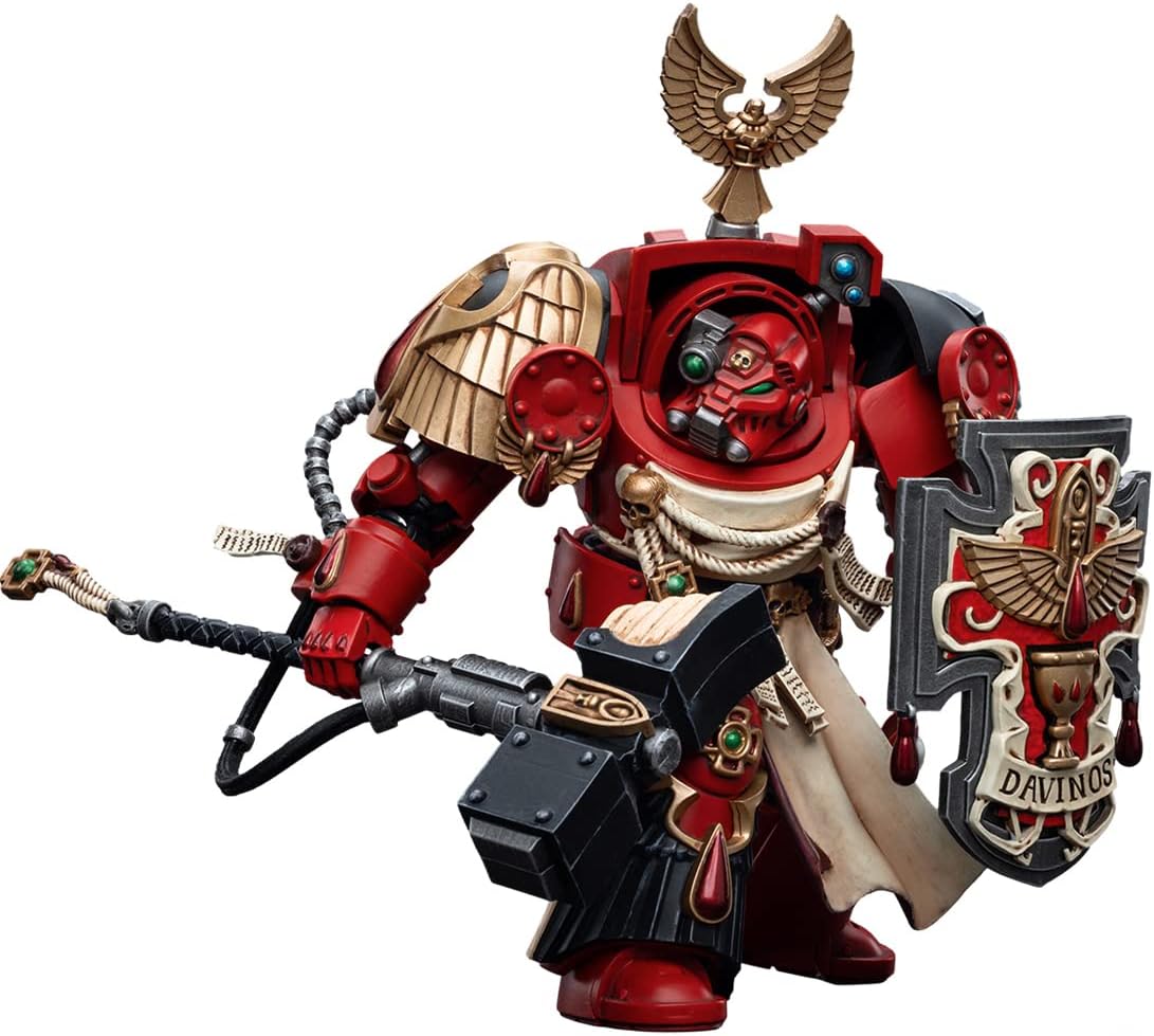 HiPlay JoyToy 40K Blood Angels Assault Terminators Brother Davinos 1:18 Scale Collectible Action Figure