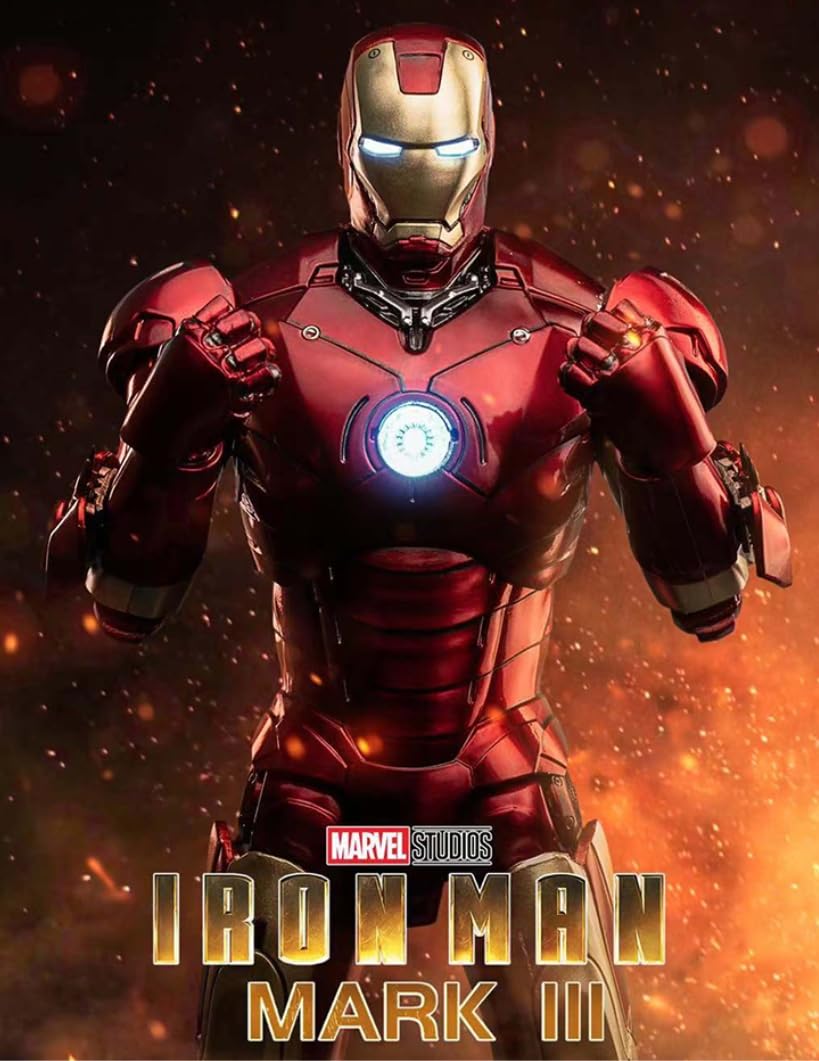 Conjunto completo de figuras coleccionables de ZD: Iron Man Mark, figura de acción en miniatura a escala 1:10