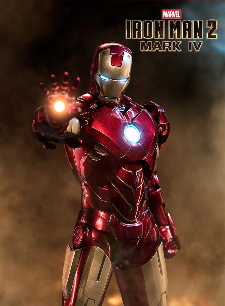 HiPlay ZD Collectible Figure Full Set: Iron Man Mark, 1:10 Scale Miniature Action Figurine