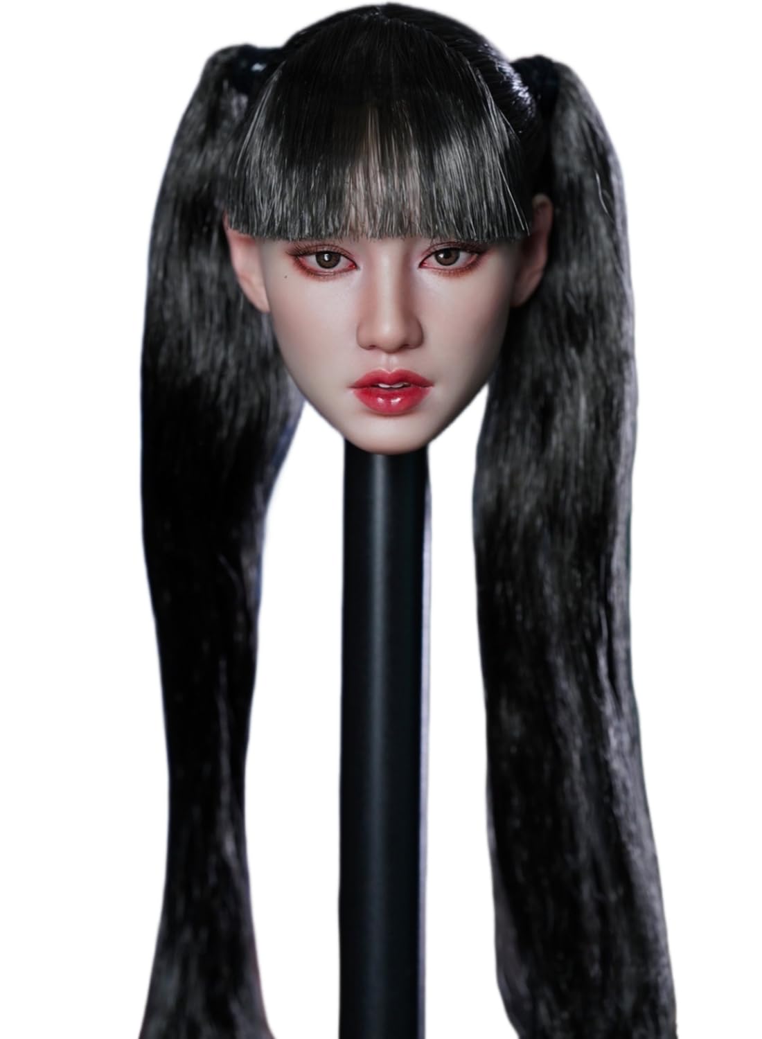 HiPlay Super Duck 1:6 Scale Female Head Sculpt, Kpop Star Girl Head Sculpture for 12-inch Action Figures