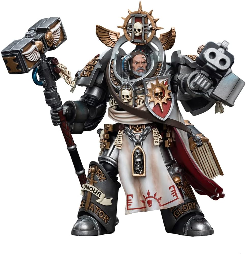 HiPlay JoyToy 40K Grey Knights Grand Master Voldus 1:18 Scale Collectible Action Figure