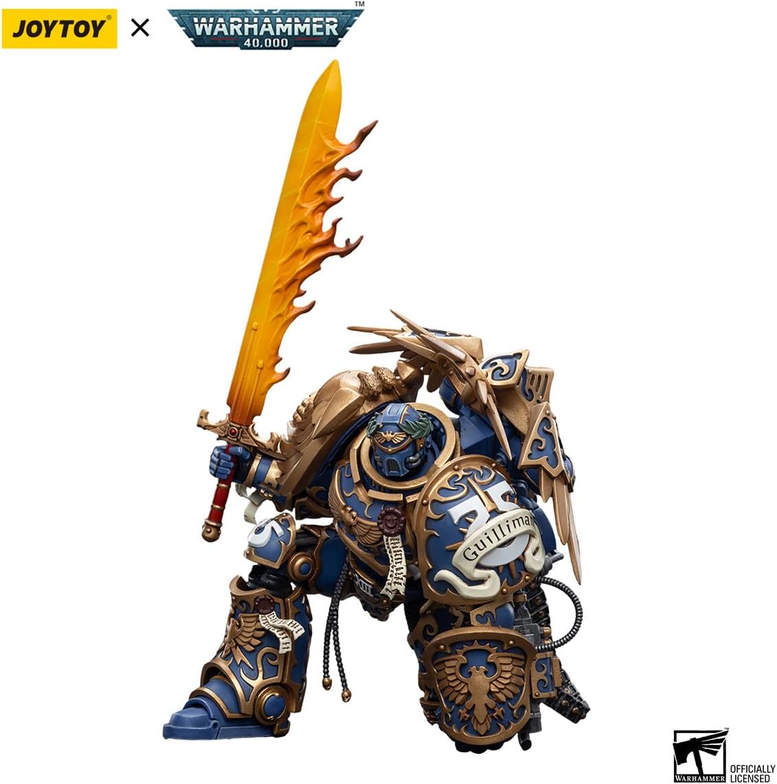 JoyToy Warhammer 40K Ultramarines Primarque Roboute Guilliman Action Figure