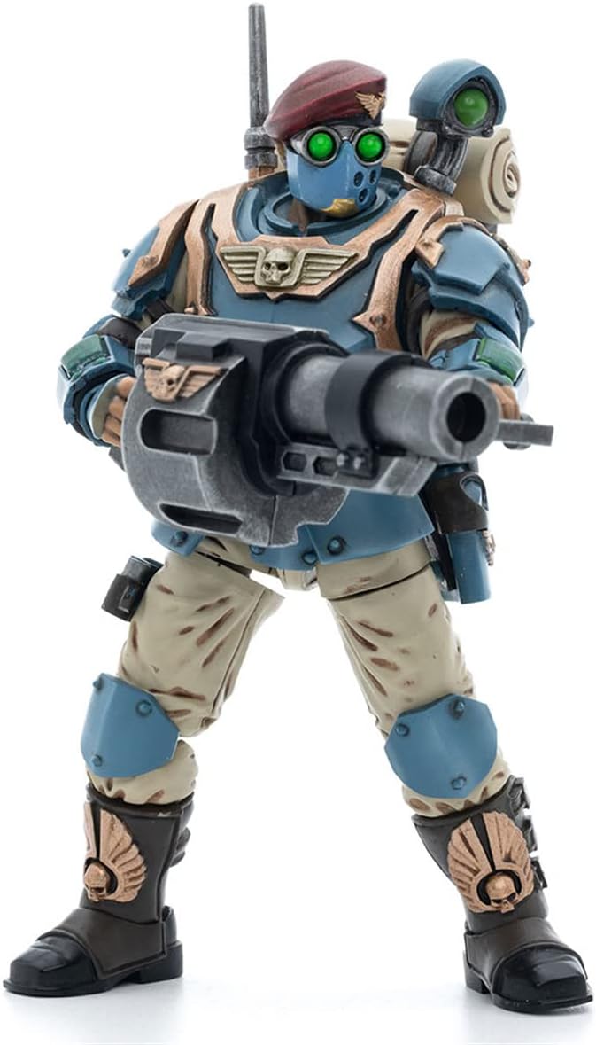 JOYTOY Astra Militarum Tempestus Scions Command Squad 55th Kappic Eagles Grenadier 1/18 Scale Action Figure