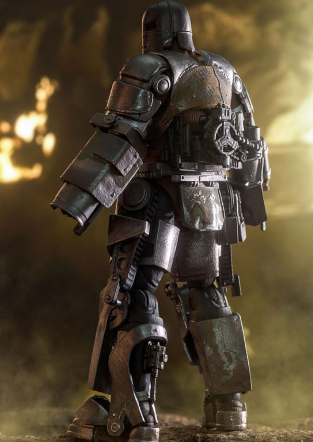 Conjunto completo de figuras coleccionables de ZD: Iron Man Mark, figura de acción en miniatura a escala 1:10
