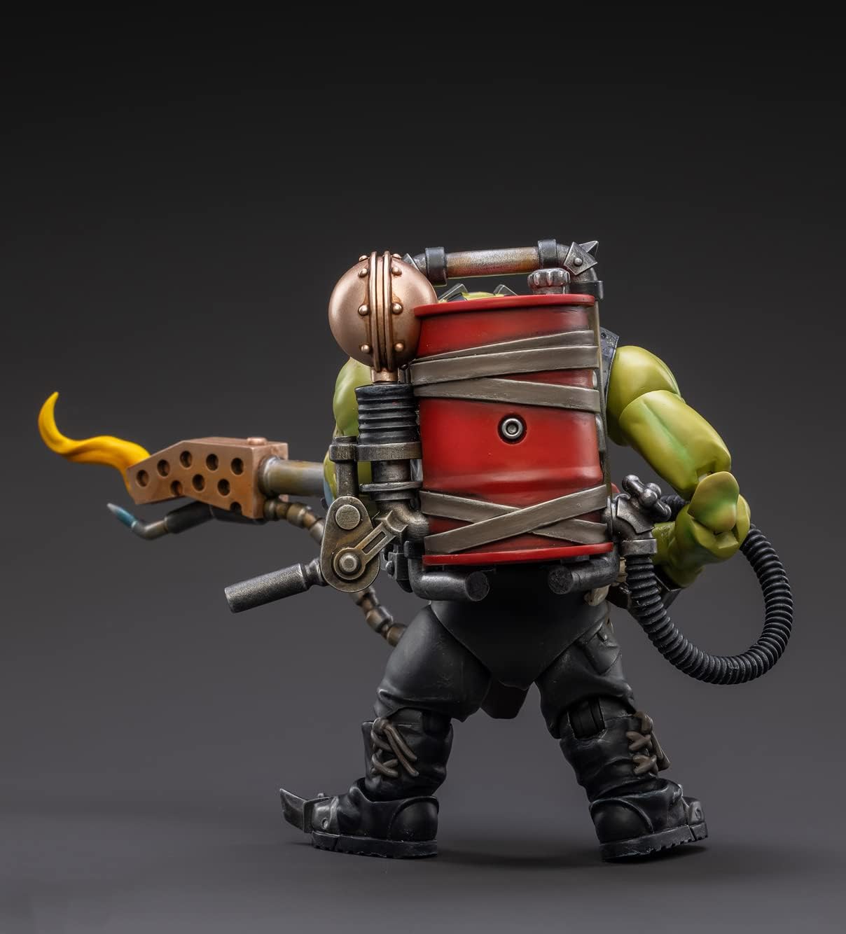 HiPlay JoyToy ¡Á Warhammer 40K Officially Licensed 1/18 Scale Science Fiction Action Figures Full Set Series Ork Commandos Burna Boy Ragrob