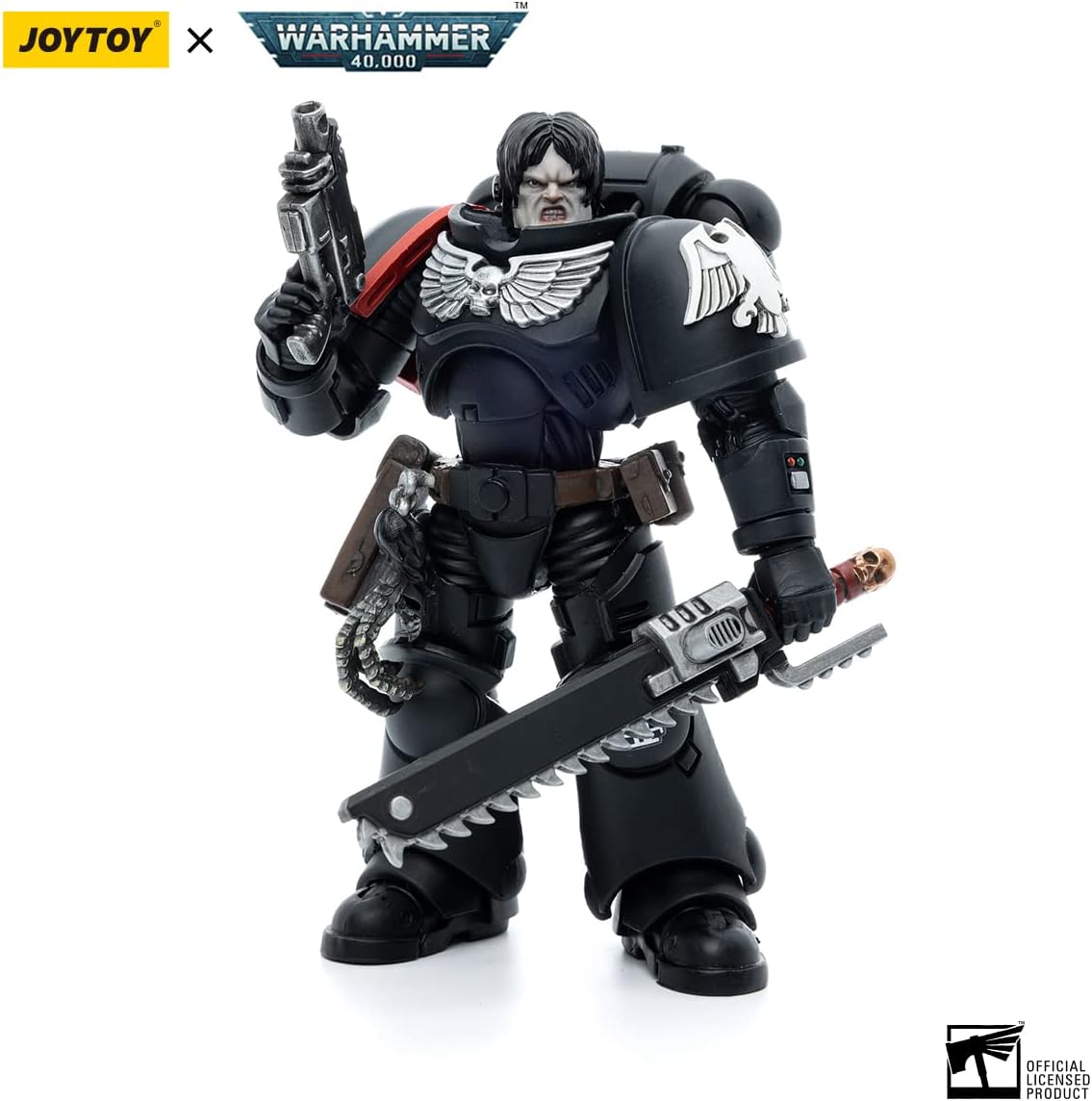 HiPlay JoyToy 40K Officially Licensed 1/18 Scale Action Figures Full Set Series Colvane, Raven Guard