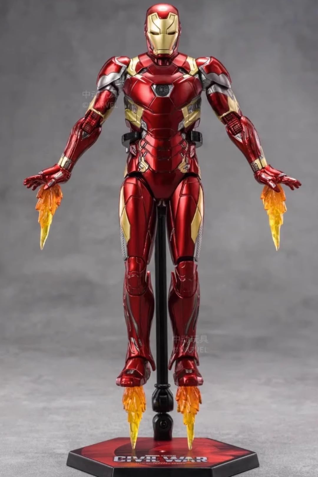 HiPlay ZD Collectible Figure Full Set: Iron Man Mark, 1:10 Scale Miniature