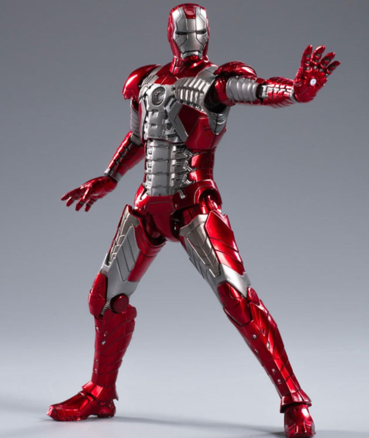 Conjunto completo de figuras coleccionables de ZD: Iron Man Mark, figura de acción en miniatura a escala 1:10