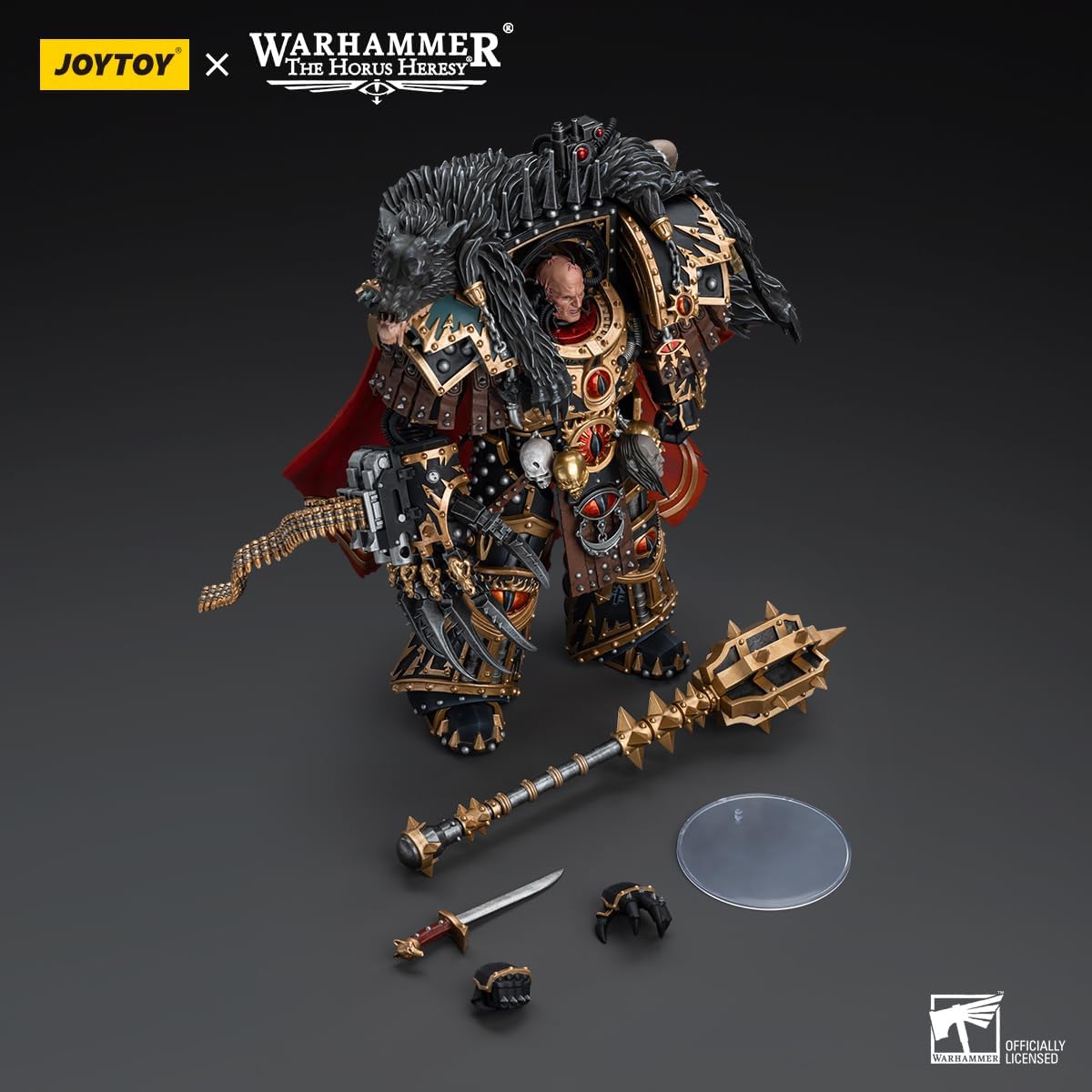 HiPlay JoyToy Warhammer The Horus Heresy Warmaster Horus Primarch of the XVlth Legion 1:18 Scale Action Figures