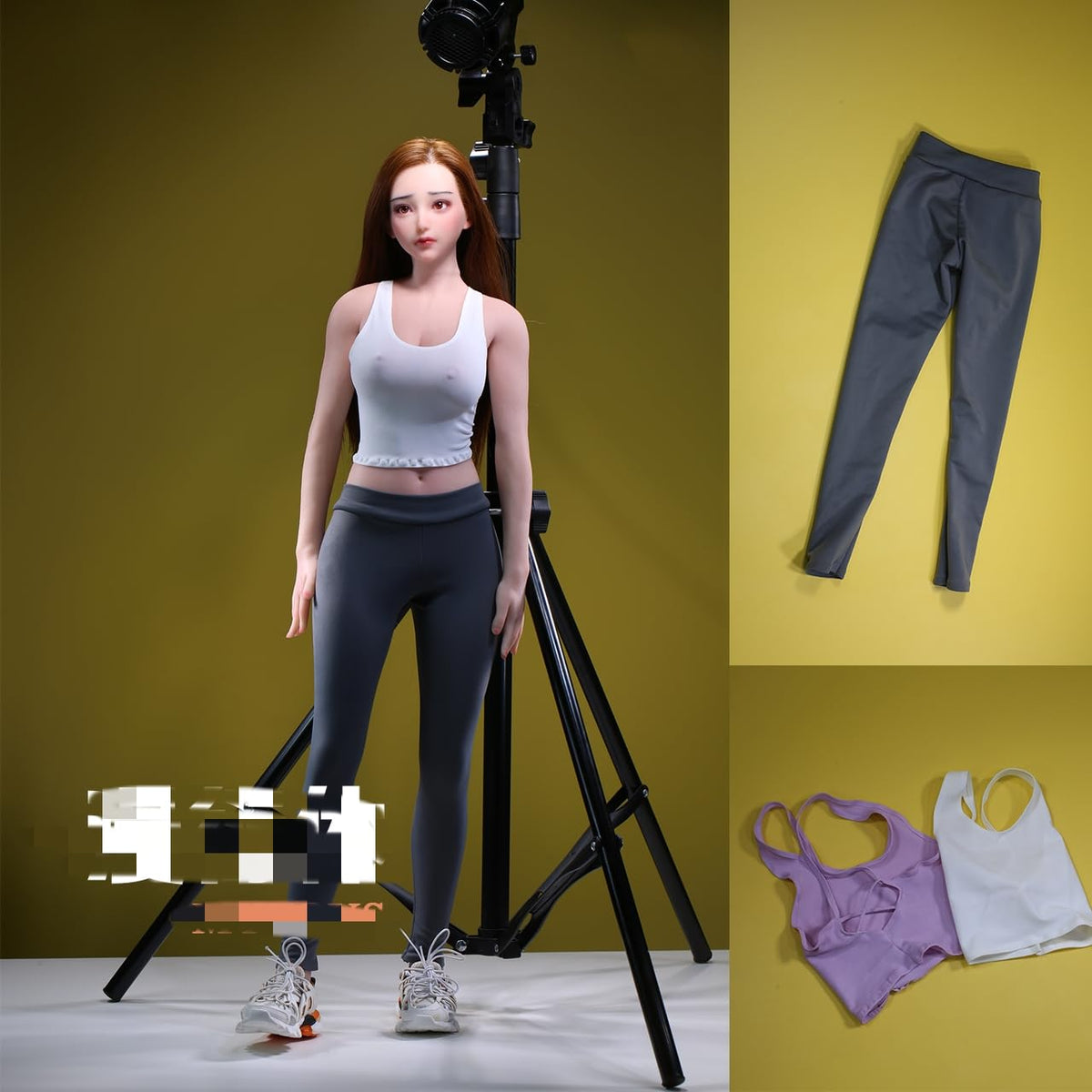 Ropa para muñecas: Traje deportivo de yoga para figuras de acción coleccionables de 27 pulgadas