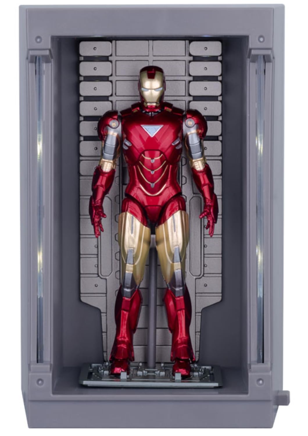 HiPlay ZD Collectible Figure Full Set: Iron Man Mark Garage Set, 1:20 Scale Miniature Action Figurine