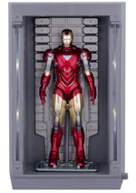 ZD Collectible Figure Full Set: Iron Man Mark Garage Set, 1:20 Scale Miniature Action Figurine