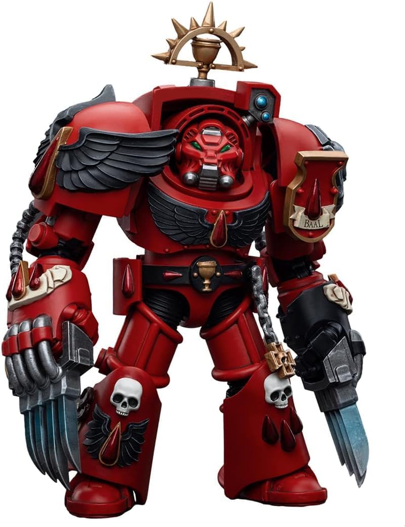 HiPlay JoyToy 40K Blood Angels Assault Terminators Brother Tyborel 1:18 Scale Collectible Action Figure