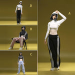 1/6 Scale Figure Doll Clothes: Casual Sports Suit for 12-inch Collectible Action Figure