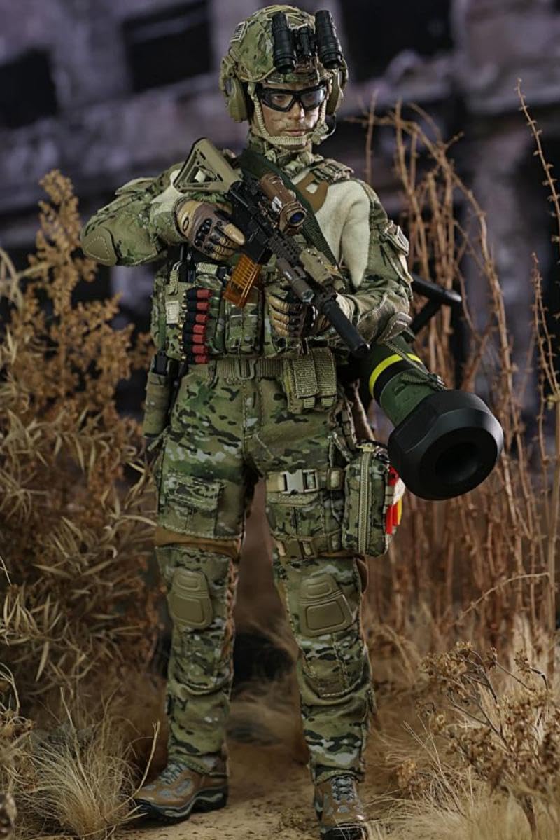 HiPlay Mini Times Toys Collectible Figure Full Set: Navy Seal Halo UDT Jumper M004, Military Style 1:6 Scale Miniature Male Action Figurine