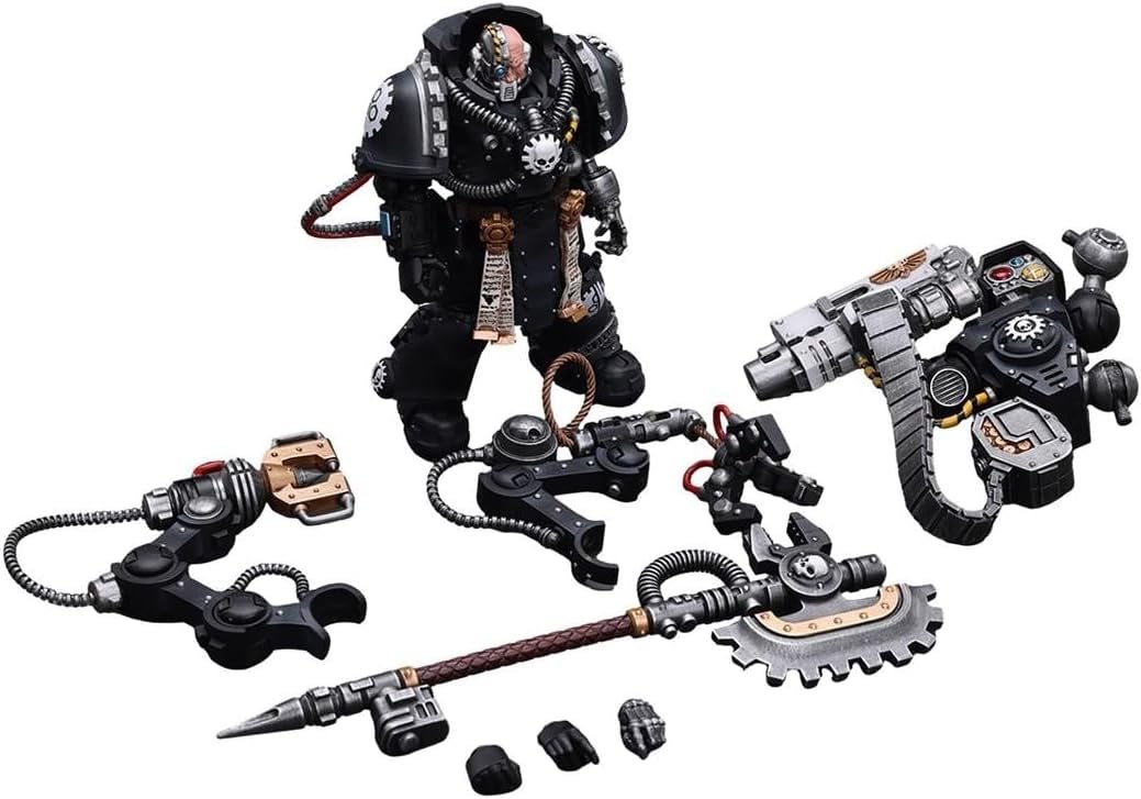 JoyToy Warhammer 40K Collectible Figure: Iron Hands lron