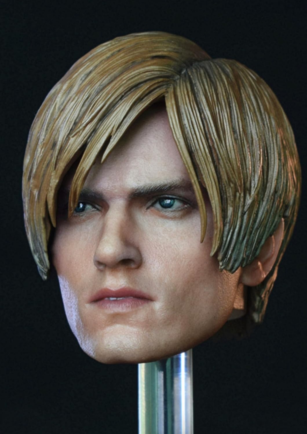 HiPlay 1:6 Scale Male Head Sculpt, Leon, European Man Head Sculpture for 12-inch Action Figures BY-T15