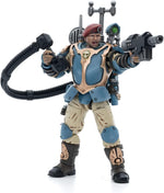 (Only Shipped to the DE) JoyToy Warhammer 40K 1/18 Scale Astra Militarum Tempestus Scions Command Squad 55th Kappic Eagles Vox Operator Action Figure