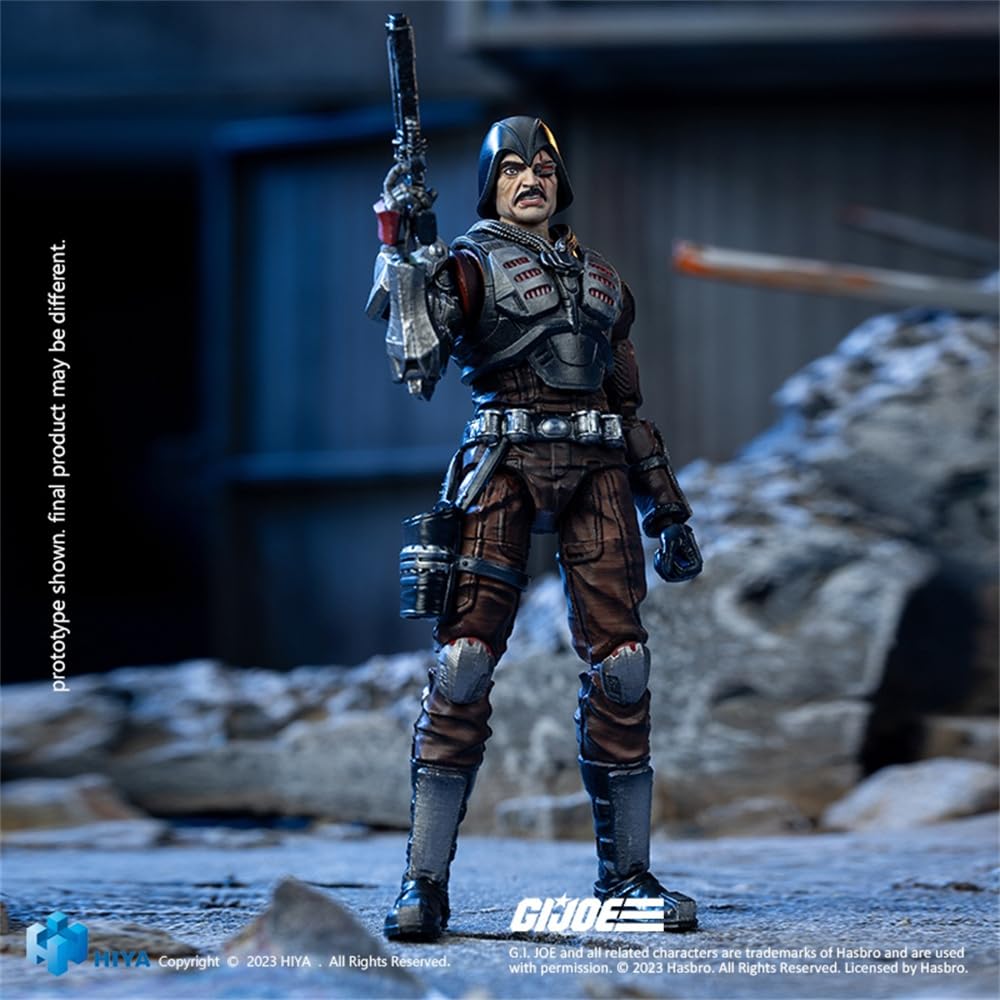 HiPlay HIYA Male Action Figure: Major Bludd, 1:18 Scale Miniature