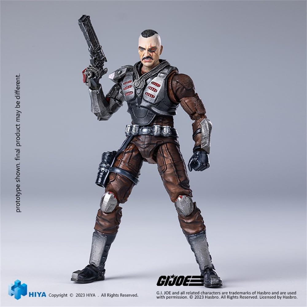 HiPlay HIYA Male Action Figure: Major Bludd, 1:18 Scale Miniature