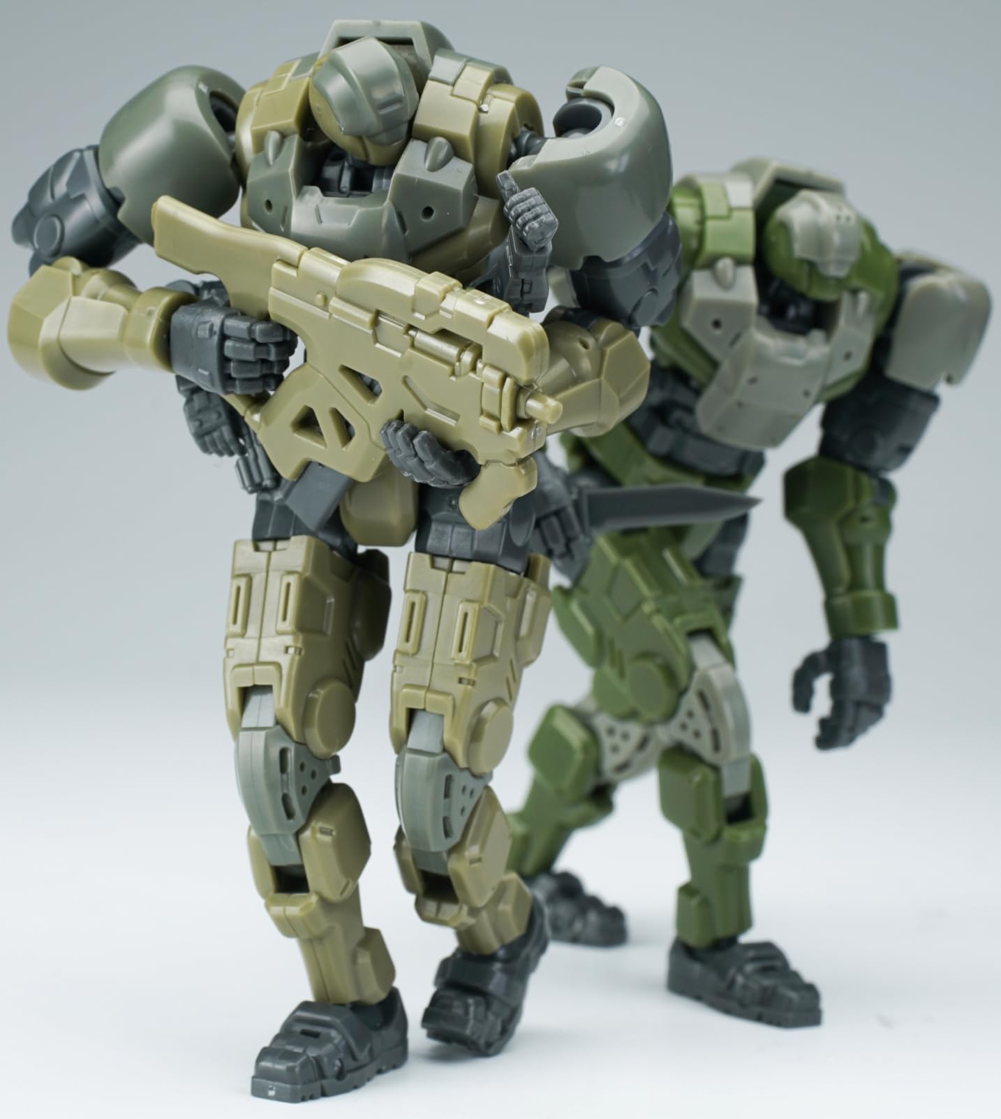 HiPlay Warriors Workshop Plastic Model Kits: Loyalty “G” Assist Humanoid Soldier 1:30 Scale Collectible Action Figures