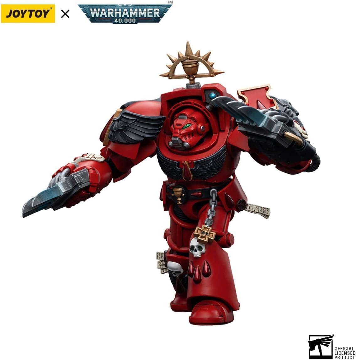 HiPlay JoyToy 40K Blood Angels Assault Terminators Brother Tyborel 1:18 Scale Collectible Action Figure