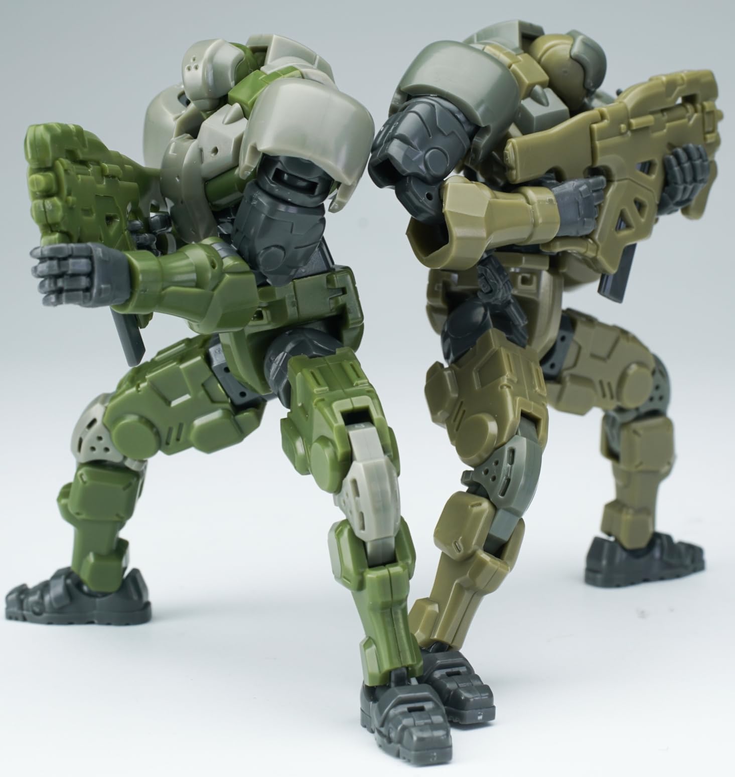 HiPlay Warriors Workshop Plastic Model Kits: Loyalty “G” Assist Humanoid Soldier 1:30 Scale Collectible Action Figures