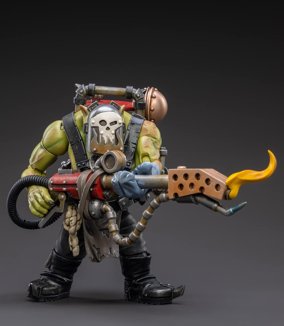 HiPlay JoyToy ¡Á Warhammer 40K Officially Licensed 1/18 Scale Science Fiction Action Figures Full Set Series Ork Commandos Burna Boy Ragrob