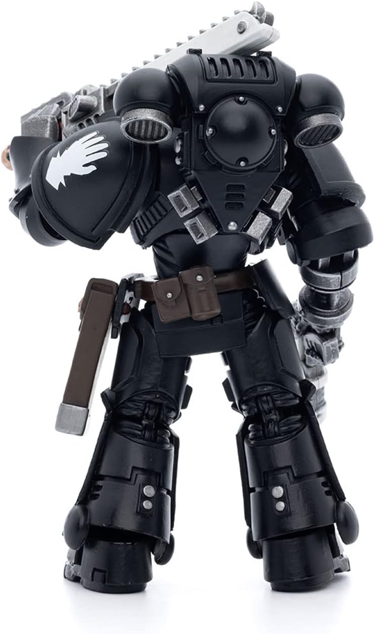 HiPlay JoyToy ¡Á Warhammer 40K Officially Licensed 1/18 Scale Science Fiction Action Figures Full Set Series-Iron Hands Assault Intercessors Sergeant Kalock