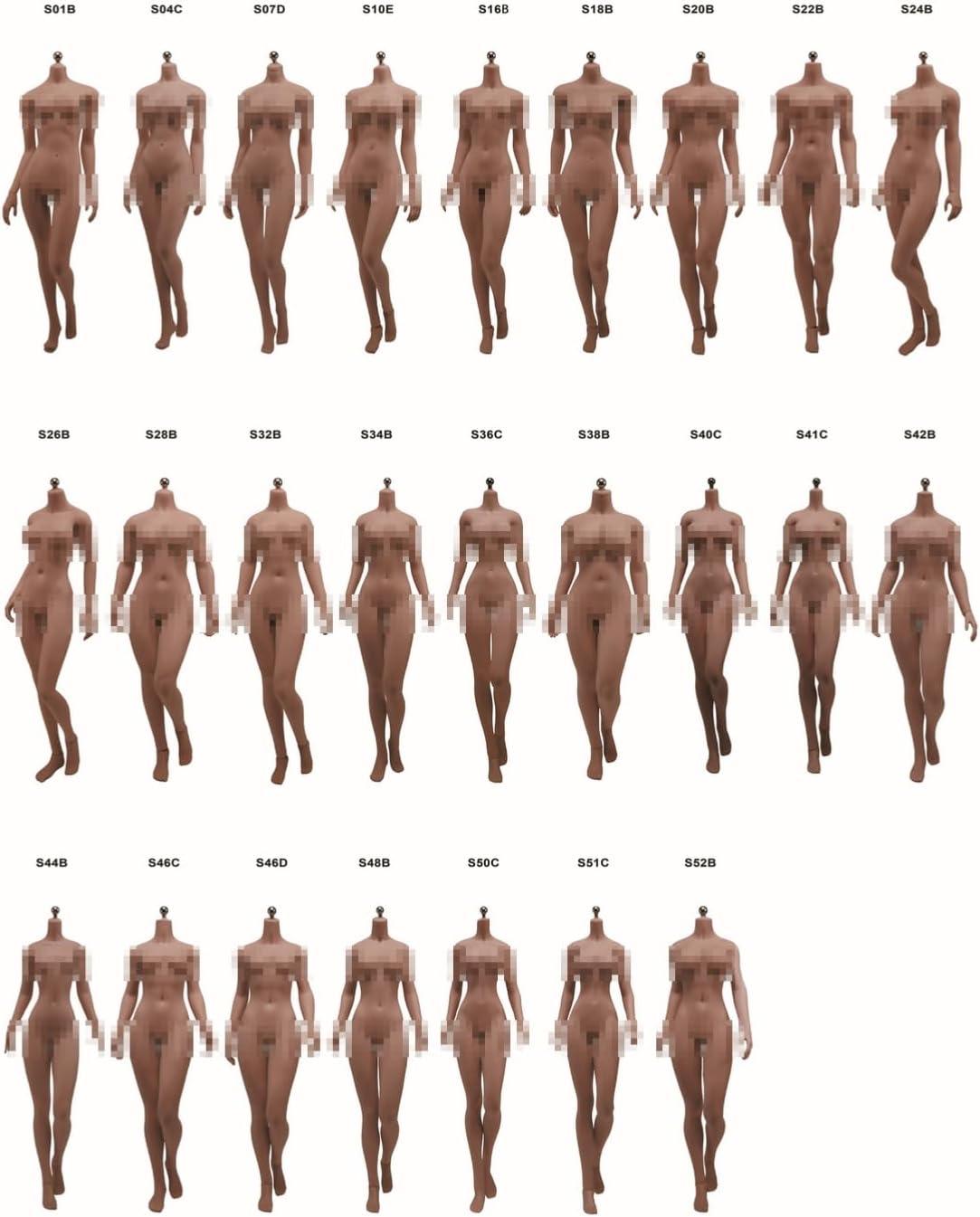 TBLeague 1/6 Seamless S39B Action Figures Body