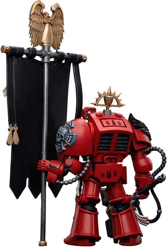 HiPlay JoyToy ¡Á Warhammer 40K Officially Licensed 1/18 Scale Science Fiction Action Figures Full Set Series (Brother Leonid, Blood Angels)