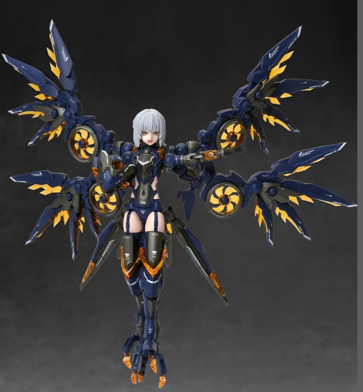 HiPlay Nuke Matrix Plastic Model Kits: Assault Angels: Chu Feng BEE, Liu Li, Mecha Musume, Anime Style 1:12 Scale Collectible Female Action Figures