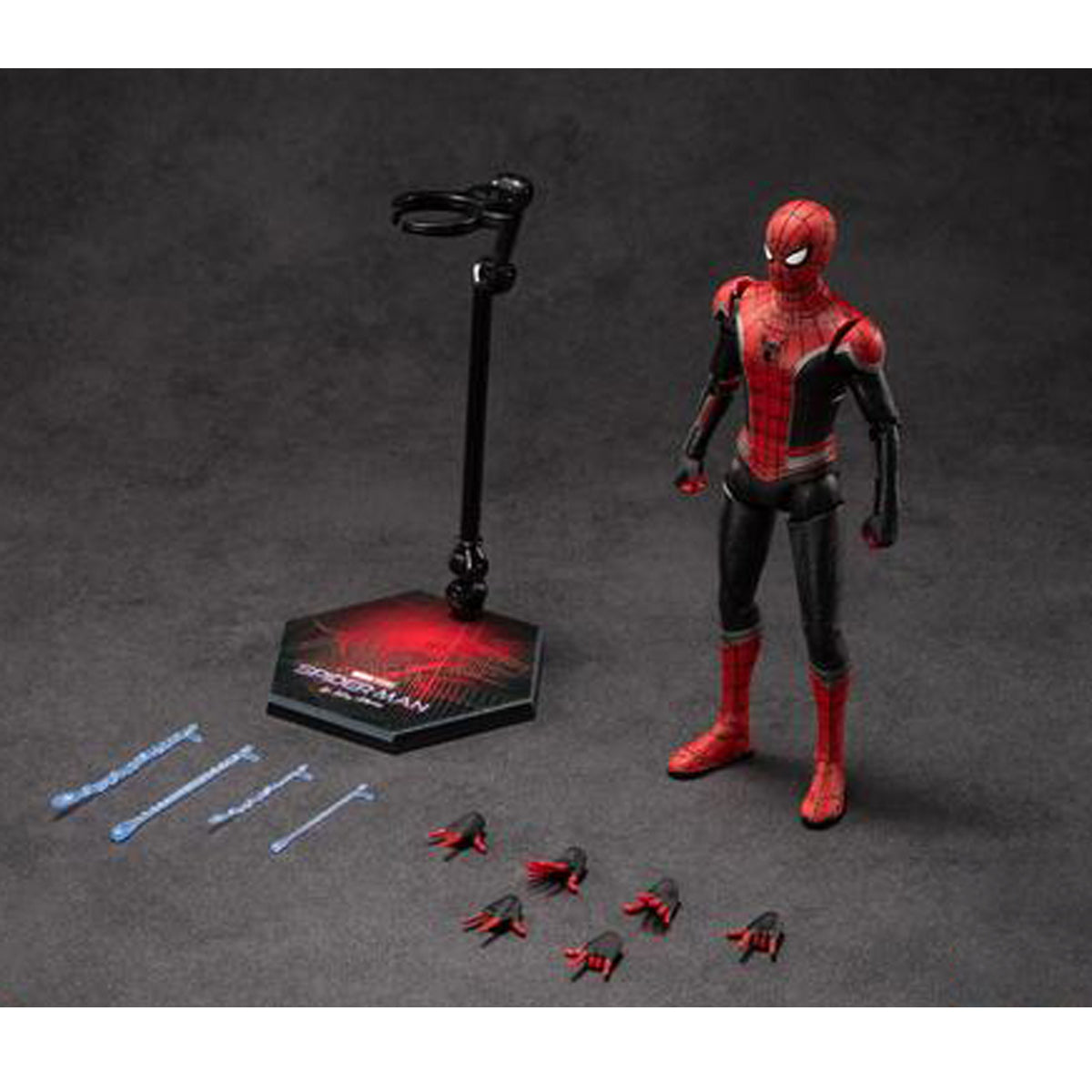 ZD Toys 1913-03 Black & Red Spider-Man 1/10 Articulated Figure