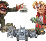(Only Shipped to the US) Xinshi Model Plastic Model Kits: Metal Slug X: Tank, Mecha Anime Style Collectible Action Figures