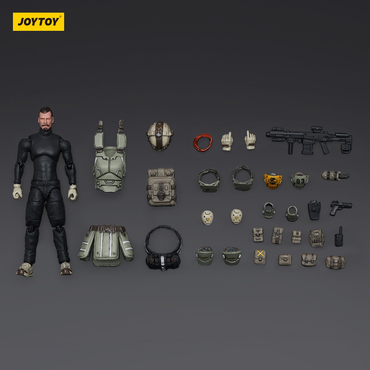 (Only Shipped to the US) JOYTOY Battle For the Stars Fear XS-03 Tactical type-Pilot JT01253 1/25 Scale Action Figure
