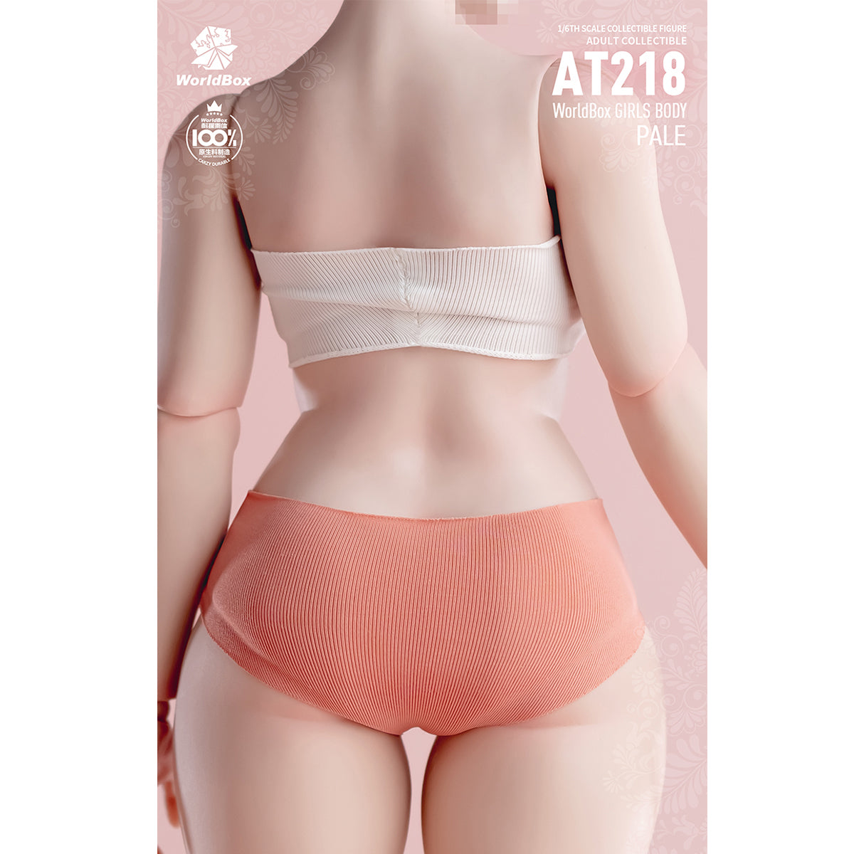 Worldbox AT218 Plus Size Female Body 1/6 | Pale or Light Suntan