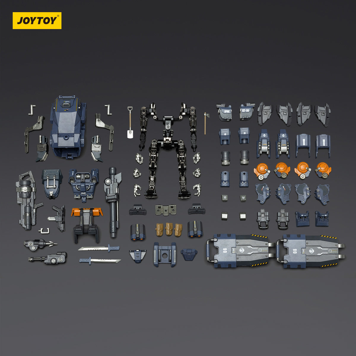 JOYTOY Dark Source APOC Series Storm Lucis Fire Support Type Mech & UNSC Mirage Squad 1/25 Scale Action Figure