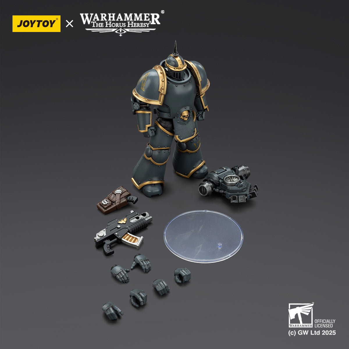JOYTOY Warhammer Thousand Sons Sons of Horus Alpha Legion Ultramarines Space Wolves Imperial Fists Blood Angels MK lll Tactical Legionary 1/18 Scale Action Figure