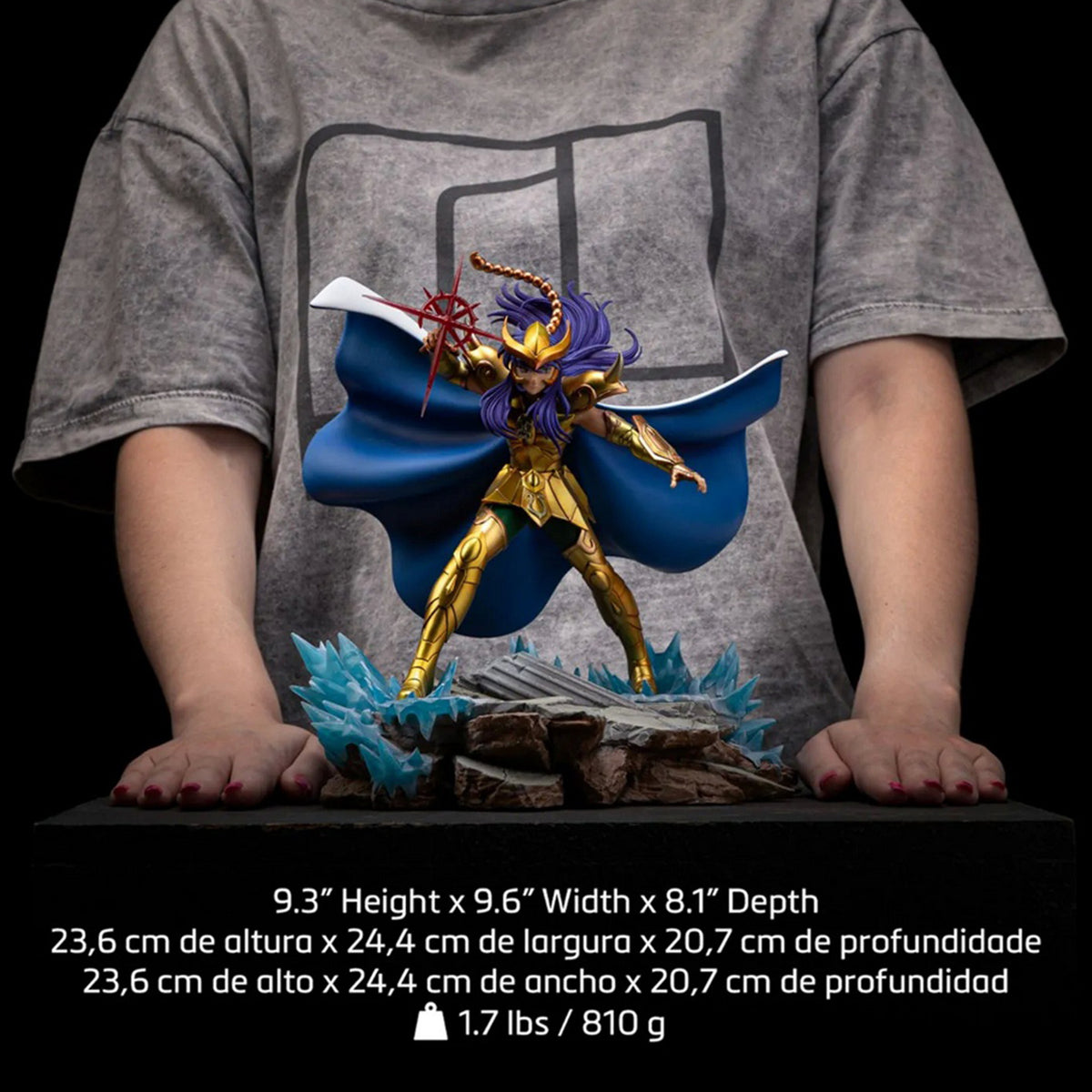 Iron Studios Saint Seiya Scorpio Milo Statue