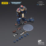 JOYTOY Warhammer Ultramarines Torvald with Power Sword Levantus with Power Sword Metaurus with Power Axe Titus with Laurels of Victory 1/18 Scale Action Figure
