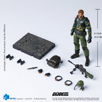 HIYA EXQUISITE MINI Series G.I. Joe Dusty (EMG0465 Tiger Force Version) 1/18 Scale Action Figure Set