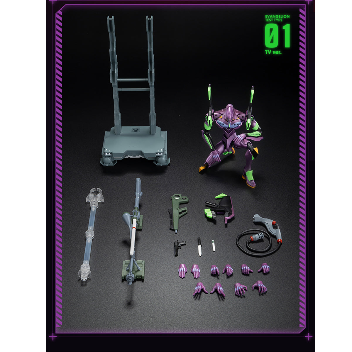 BLOKEES Neon Genesis Evangelion Legend Edition Unit-01 TV Ver. Assembly Model Kits
