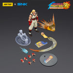 JOYTOY KOF '98UM Fatal Fury Team Joe Higashi & Andy Bogard & Terry Bogard 1/18 Scale Action Figure