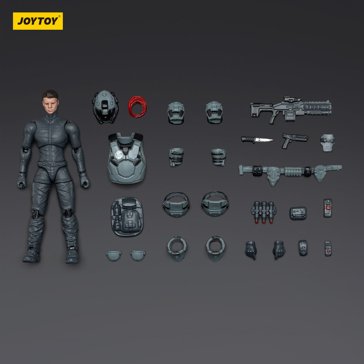 JOYTOY Dark Source APOC Series Storm Lucis Fire Support Type Mech & UNSC Mirage Squad 1/25 Scale Action Figure