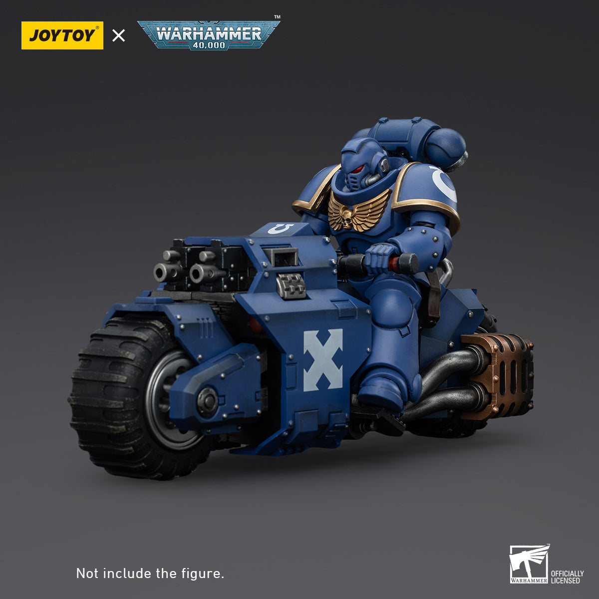 JOYTOY Space Marines Ultramarines Outriders Brother Catonus Black Templars Outriders Brother Valtus 1/18 Scale Action Figure